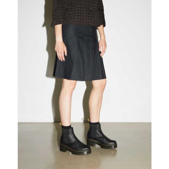 Martens Boots Womens Rometty Wyoming Leather Platform